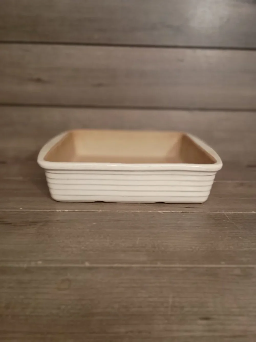 Pampered Chef White Glaze 9